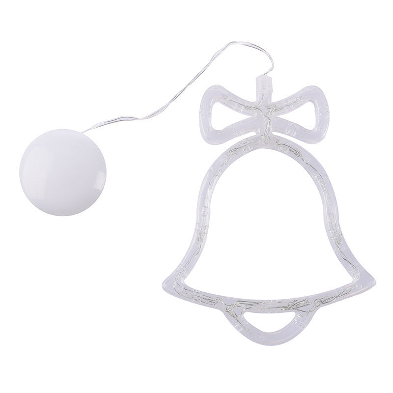 Christmas LED Suction Cup Lights Party Window Decor Lamps Battery Powered