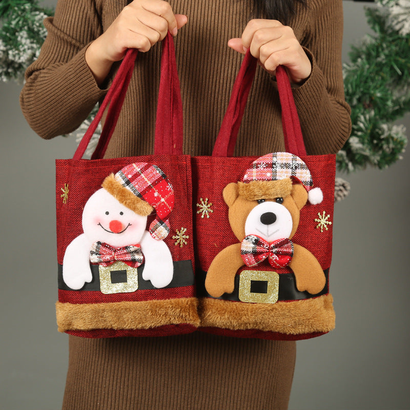 Christmas Candy Gift Tote Bag