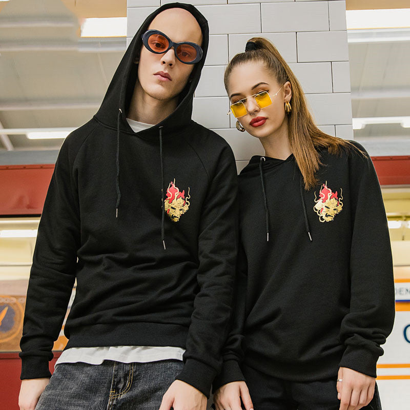 Lovers hooded hoodies