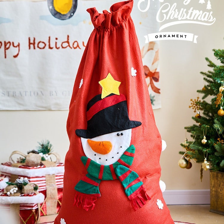 Santa Claus's Large Gift Bags Christmas Eve Candy Gift Bag