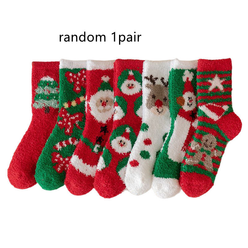 Christmas Stockings Children's Coral Fleece